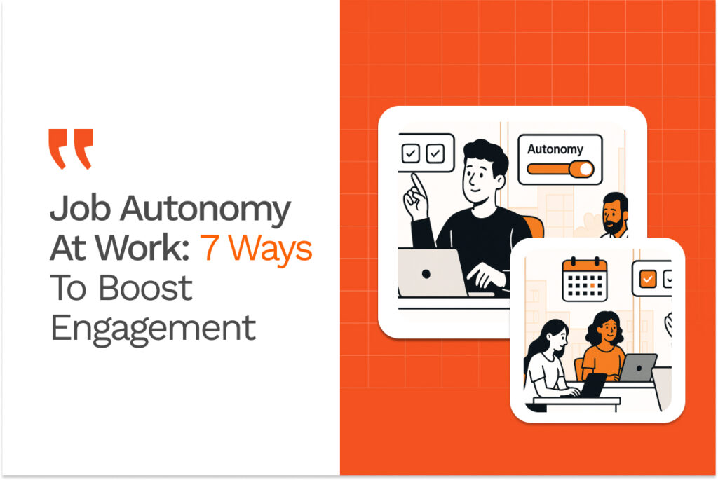 job autonomy at work