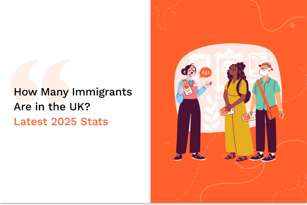 How many immigrants are in the UK
